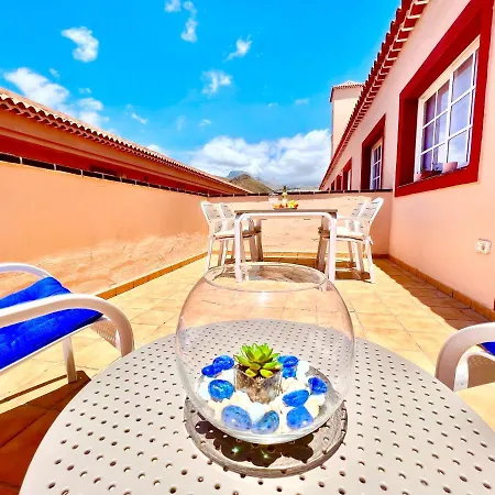 Lejlighed !!! Relaxing View, The Heights With Terrace And Heated Pools, Cristianos *