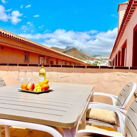 !!! Relaxing View, The Heights With Terrace And Heated Pools, Cristianos Lejlighed *