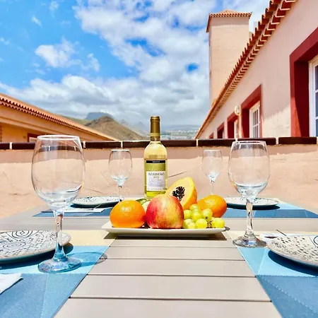 !!! Relaxing View, The Heights With Terrace And Heated Pools, Cristianos