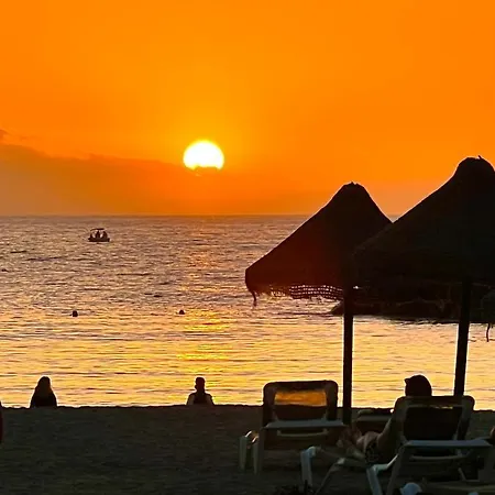 !!! Relaxing View, The Heights With Terrace And Heated Pools, Cristianos Lejlighed