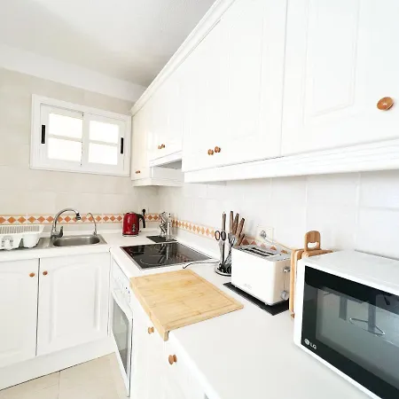 !!! Relaxing View, The Heights With Terrace And Heated Pools, Cristianos *