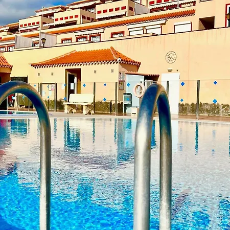 !!! Relaxing View, The Heights With Terrace And Heated Pools, Cristianos Lejlighed *