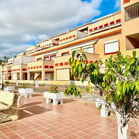 !!! Relaxing View, The Heights With Terrace And Heated Pools, Cristianos Lejlighed